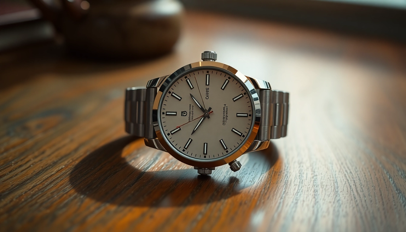 Verschiedene Herren Armbanduhren auf einem eleganten Hintergrund präsentieren Stil und Qualität.