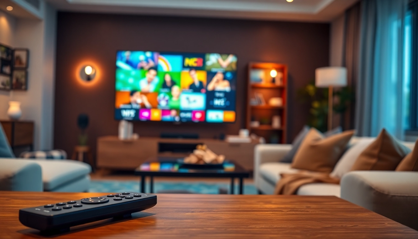 Comprar Listas IPTV en un ambiente moderno y acogedor para disfrutar de contenido multimedia.