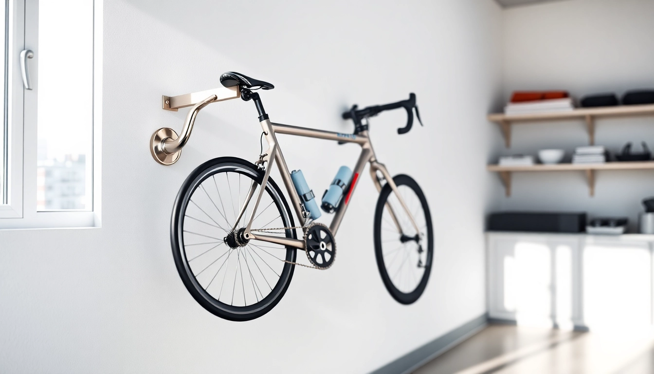 Efficient Organization with Bicycle Wall Hanger for Any Space